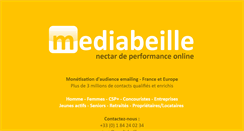 Desktop Screenshot of mediabeille.com